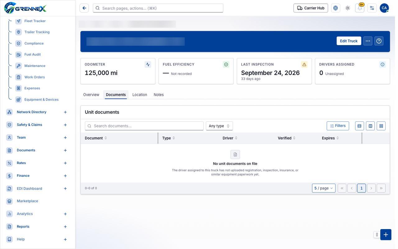 Documents tab