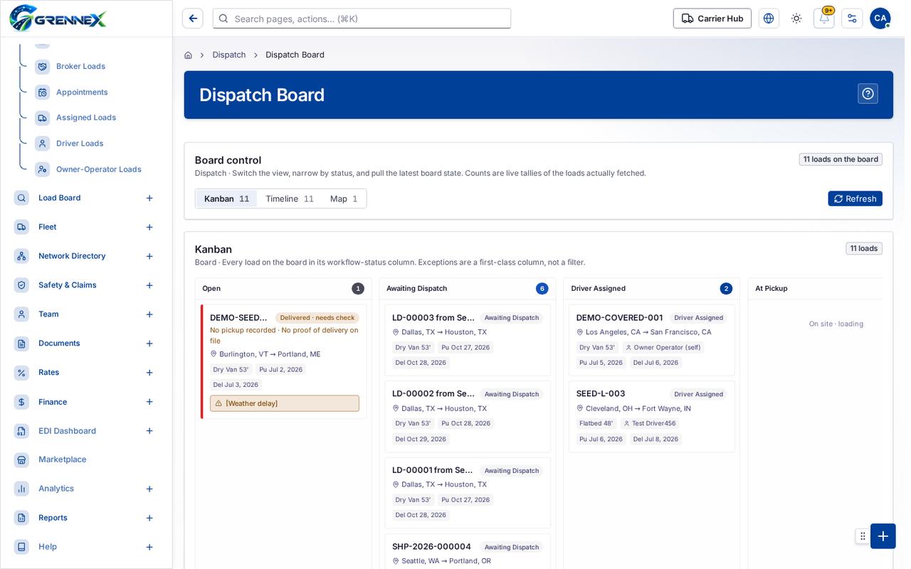 Kanban11 tab