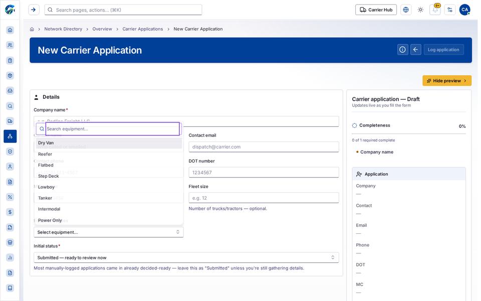 dropdown-status state