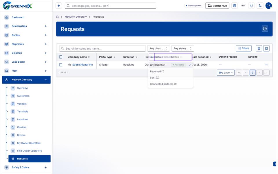 dropdown-status state