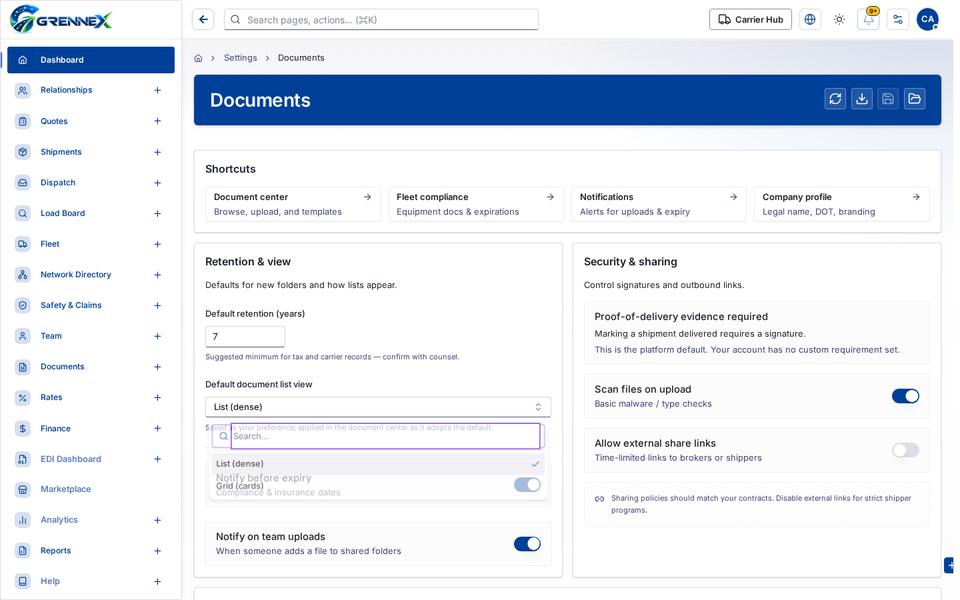dropdown-status state