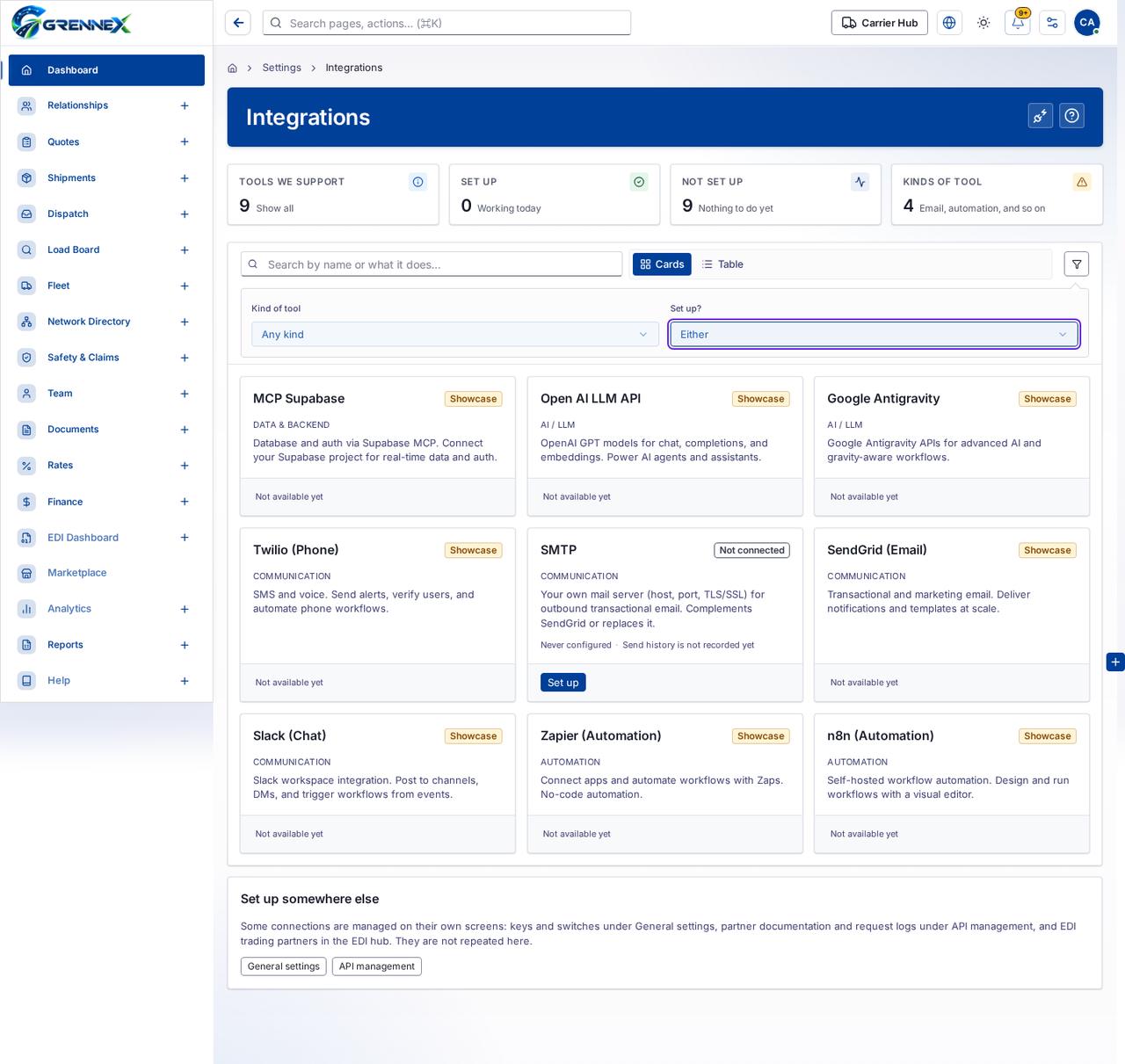 Integrations