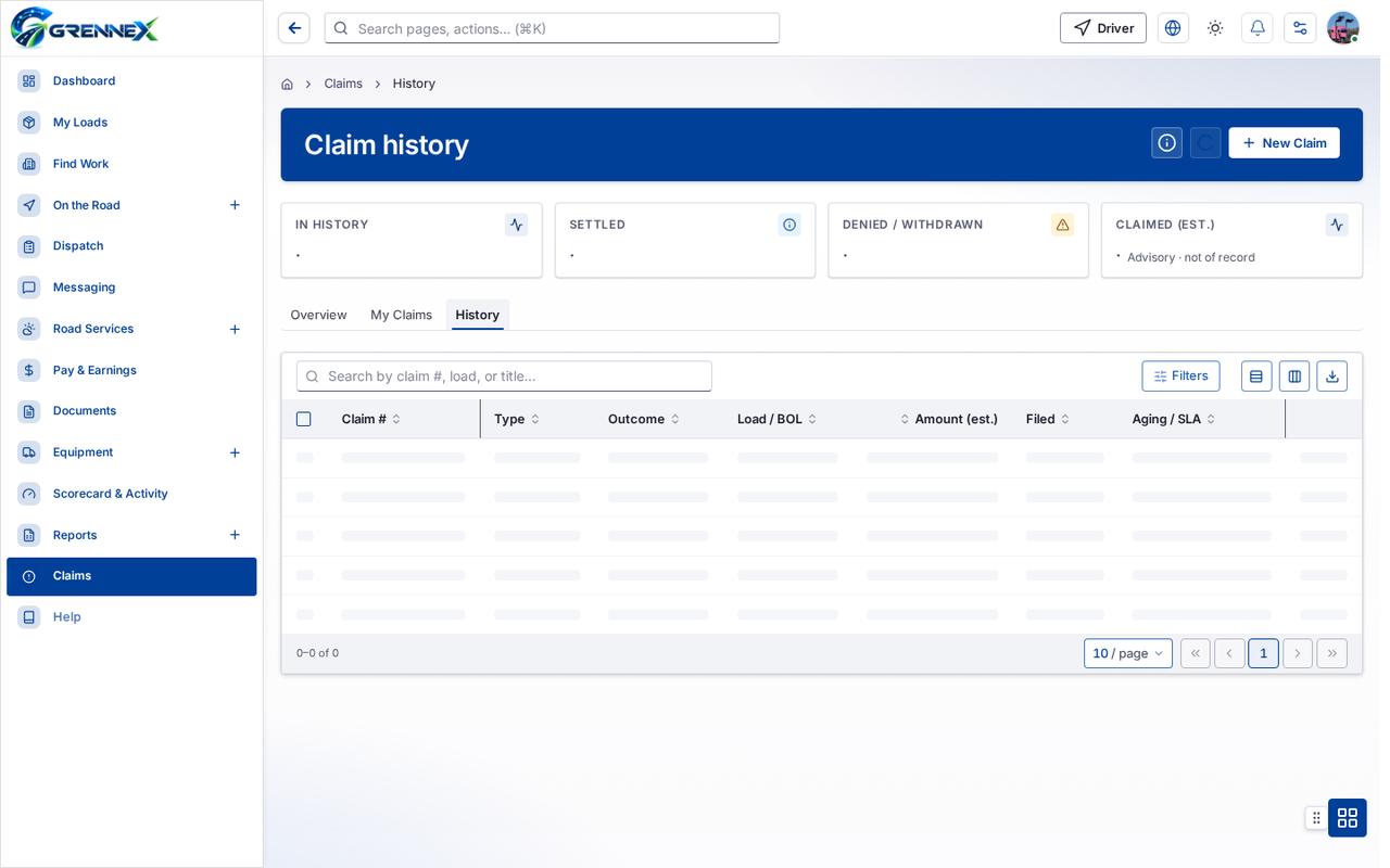 History tab