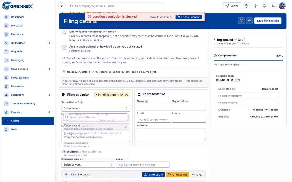 dropdown-status state