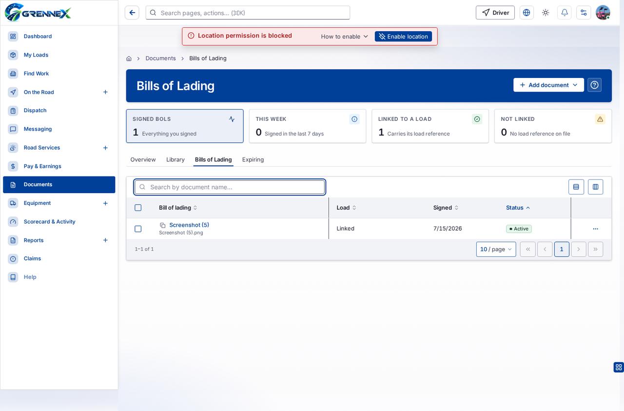 Bills of Lading